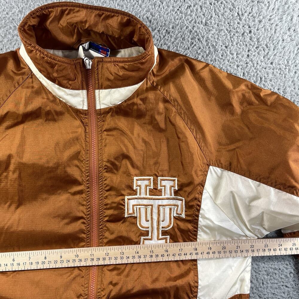 VTG 90s University of Texas Longhorns Apex One Windbreaker Jacket Mens Medium UT - Picture 11 of 12